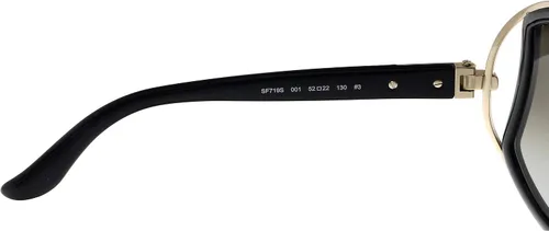 Vista 5 de Salvatore Ferragamo SF719S-001 - Lentes de sol SF719S para mujer, color negro, 5222130