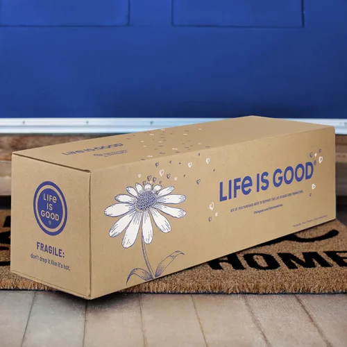 Vista 6 de Ramo de flores "Life is Good" de Benchmark Bouquets, de color naranja