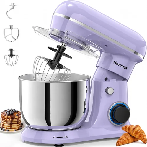 Vista 18 de Honinst Batidora eléctrica de pie 4QT, mezclador de cocina compacto de Verde