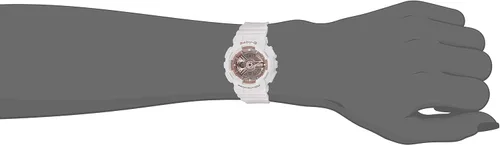 Vista 6 de Casio Baby-G BA-110 Blanco Rosa BA-110-7A1DR Blanco Rosa Rosa Rosa