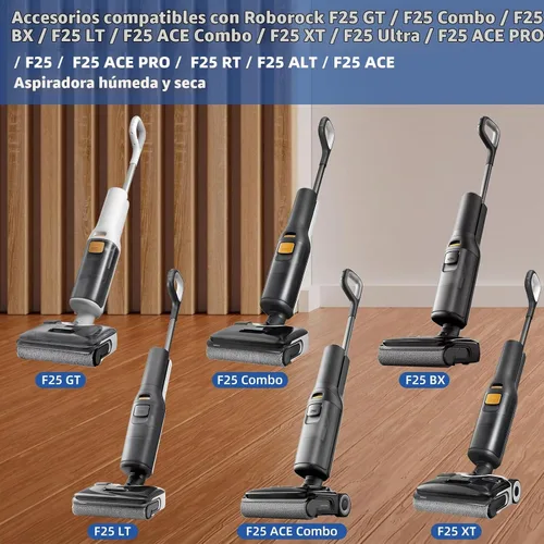 Vista 2 de Paquete de 10 accesorios para aspiradora Roborock serie F25 en seco