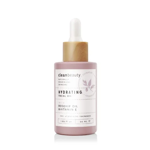 Vista 6 de Clean Beauty Aceite facial hidratante de pétalos de rosa mosqueta con aceite de rosa mosqueta y vitamina E, reduce las líneas finas y las manchas
