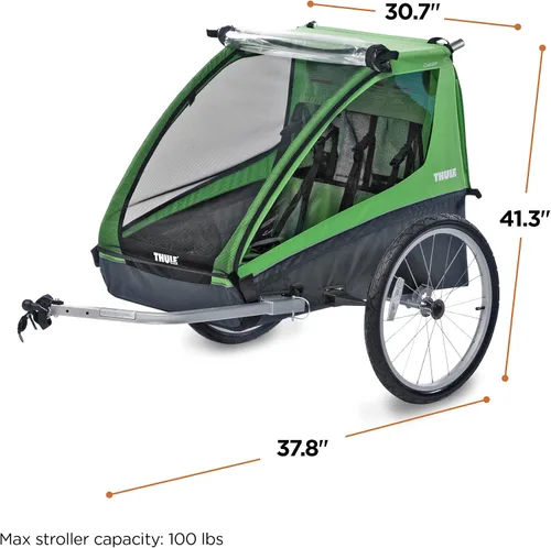 Vista 12 de Thule Cadence - Remolque de bicicleta de 2 asientos