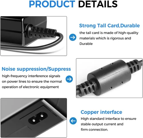 Vista 6 de Cable de congelador para nevera de coche de 87 W, compatible con Euhomy CFC-18, Alpicool ARB ICECO Setpower Aspenora JoyTutus Ausranvik AstroAI