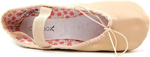 Vista 4 de Zapatillas de ballet Daisy 205 de Capezio (Niñas), Rosado, 2.5 N US niño