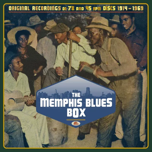 Vista 3 de The Memphis Blues Box Original Recordings First Released On 78s And 45s, 1914-1969