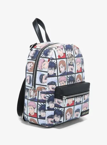 Vista 2 de Jujutsu Kaisen Grid Mini Mochila, Color múltiple, Moderno