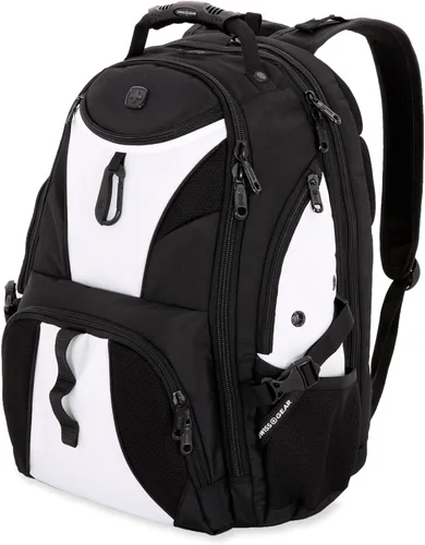 Vista 11 de SwissGear, Travel Gear 1900, Scansmart TSA, mochila para computadora portátil., talla única , Negro