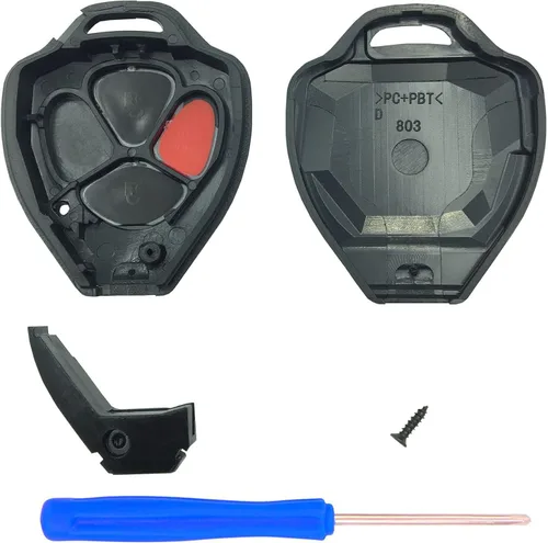 Vista 2 de No requiere corte - Funda de repuesto para control remoto de entrada sin llave para Toyota Scion TC RAV4 Avalon Camry Corolla Venza Cubierta