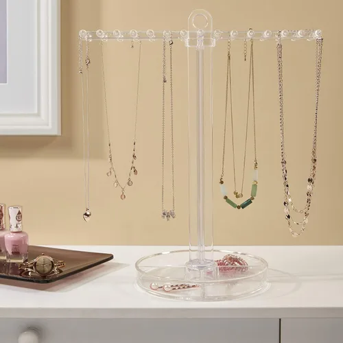 Vista 3 de Soporte para collares con bandeja de joyas