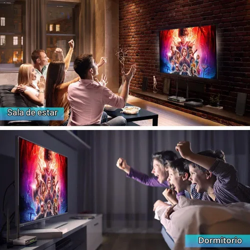 Vista 8 de Transmisor y receptor HDMI inalámbrico TIMBOOTECH de 820 pies, hasta 8