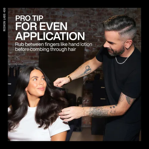 Vista 8 de Redken Tratamiento de aceite de Argan 6 para cabello seco – Acondiciona profundamente el cabello, añade suavidad y brillo con aceite de argán
