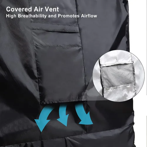 Vista 5 de ALSTER Funda para silla de salón, fundas impermeables para muebles de patio (84 pulgadas de largo x 32 pulgadas de ancho x 32 pulgadas de alto)