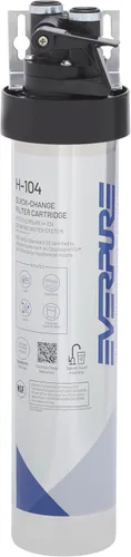 Vista 10 de Pentair Everpure H-104 - Cartucho de filtro de cambio rápido, EV961211, para uso en el sistema de agua potable Everpure H-104, capacidad de 1000