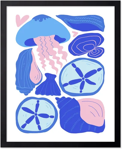 Vista 62 de Poster Master Fish Poster - Retro Aquatic Print - Marine Life Art - Groovy Fish Design - Abstract Artwork - Chic Boho Decor - Sea Design - Ocean or