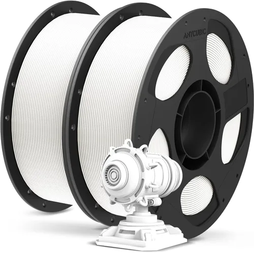 Vista 53 de ANYCUBIC Filamento PLA Plus (PLA+), paquete de filamento para impresora 3D de 0.069 in, alta dureza, precisión dimensional +/- 0.001 in, impresión