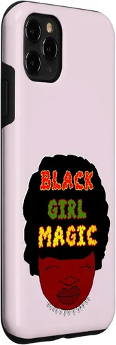Vista 3 de Funda mágica para iPhone 11 Pro Max Black Girl