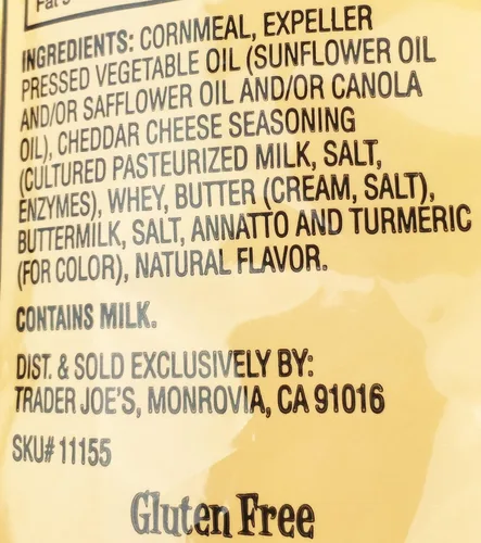 Vista 3 de Crujientes de queso horneado Trader Joe's