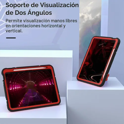 Vista 4 de Grifobes Funda para iPad de 11 pulgadas (A16) 2025 / iPad de 10ª Generación 2022 de 10.9 pulgadas, Cubierta Robusta Resistente a Impactos