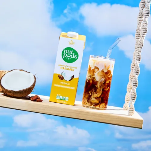 Vista 5 de nutpods Crema de café sin lácteos original sin azúcar, 32 onzas, paquete de 3