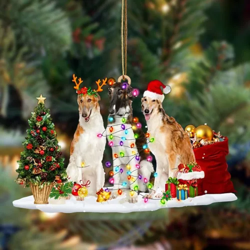 Vista 144 de Nazenti Adorno de Navidad personalizado con amigos Affenpinscher – Adorno de perro personalizado para amantes de las mascotas, acrílico plano