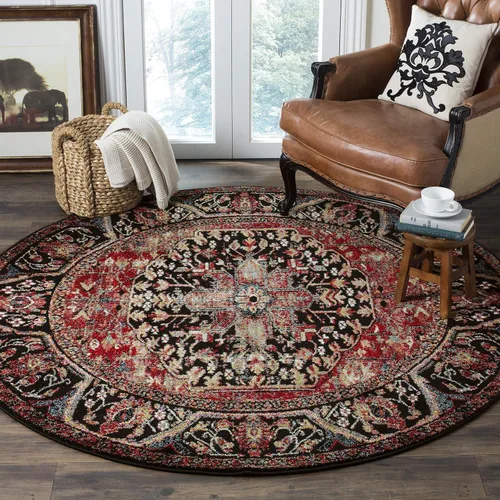 Vista 6 de SAFAVIEH Vintage Hamadan Collection - Alfombra de pasillo, 2 pies 3 pulgadas x 8 pies, diseño oriental tradicional persa, no desprende pelusa