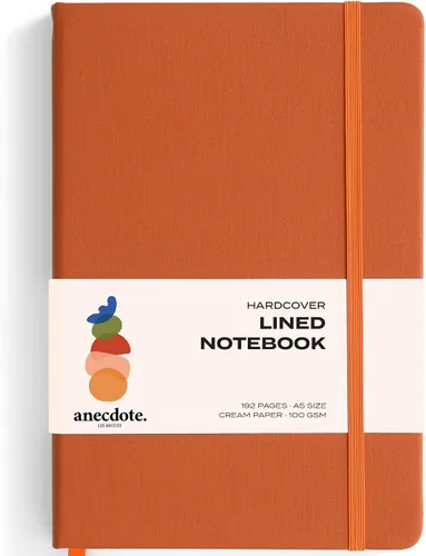 Vista 26 de ANECDOTE. Cuaderno pequeño (paquete de 2) – Diario de bolsillo de alta calidad para escribir notas – Compacto, duradero, diario de viaje ideal
