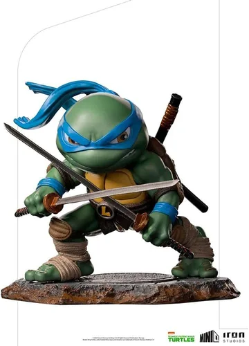 Vista 4 de Estatua Leonardo - TMNT - Minico - Iron Studios