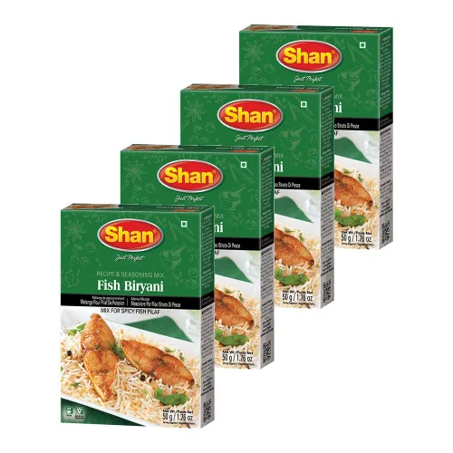 Vista 328 de Shan Chicken 65 - Mezcla de recetas y condimentos de 2.1 oz (60 g) - Polvo de especias para pollo frito picante agridulce - Adecuado
