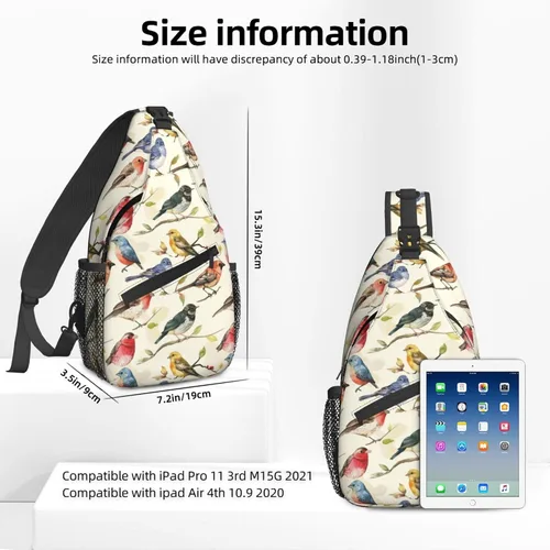 Vista 2 de Famame Mochila bandolera para el pecho, bolsa de hombro cruzada, gimnasio, ciclismo, viajes, senderismo, Varios