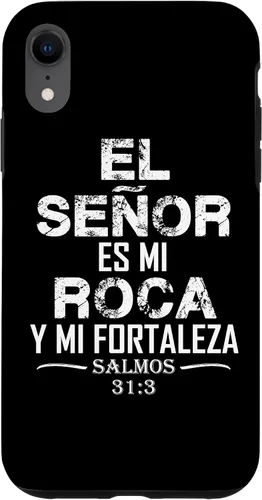 Vista 8 de Funda para iPhone 14 Salmos El Senor Es Mi Roca Biblia Cristiana