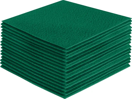 Vista 74 de FabricLA Hojas de fieltro acrílico para manualidades, cuadrados de fieltro precortados suaves de 4 x 4 pulgadas (3.9 in x 3.9 in), utiliza hojas