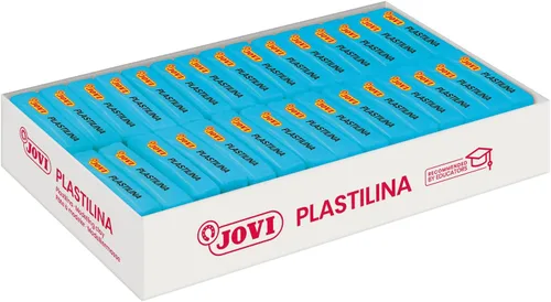 Vista 8 de Jovi - Arcilla de modelado reutilizable sin endurecimiento, 30 barras negras, 1.75 onzas cada una Total de 3.3 libras, perfecto para proyectos