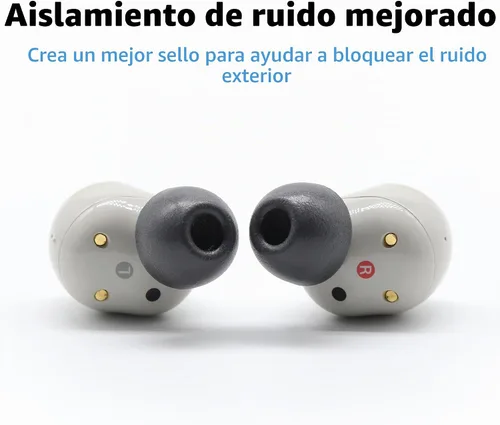 Vista 5 de Comply TrueGrip MAX - Almohadillas de espuma viscoelástica TrueGrip Max Negro