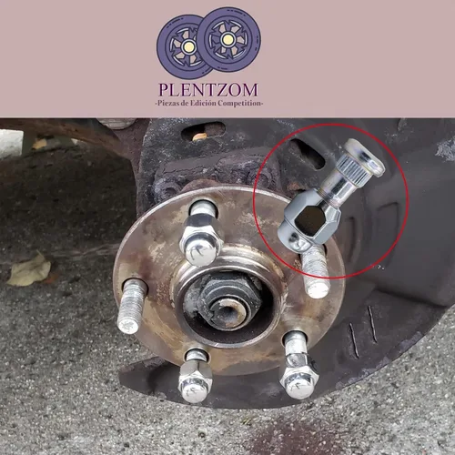 Vista 2 de Juego de pernos y tuercas de cubo de rueda 28365FE001 28171AJ000 Compatible con Subaru Forester Outback Legacy Impreza 2008-2018