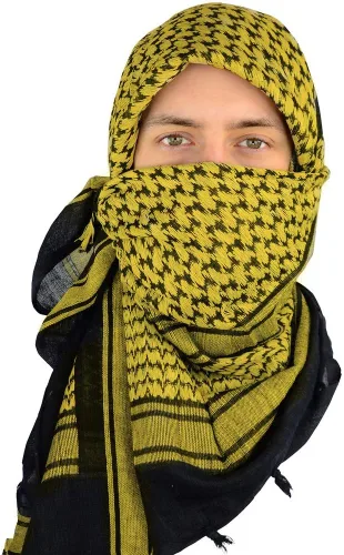 Vista 59 de Mato & Hash Shemagh militar táctico 100% algodón bufanda cabeza envoltura