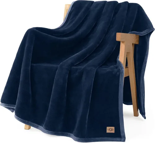 Vista 59 de UGG Coco - Manta acogedora para sofá y cama, 50 x 70 pulgadas, color negro (tinta)
