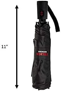 Vista 5 de ShedRain Vortex Automatic Compact Folding Windproof Travel Umbrella