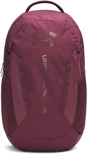 Vista 28 de Under Armour Mochila Hustle 6.0 unisex para adultos (002) Negro / Negro / Blanco