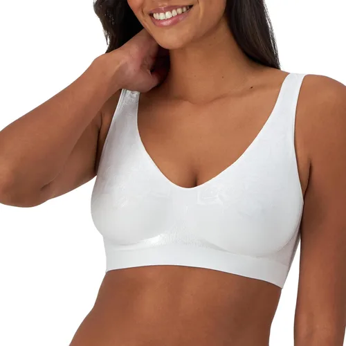 Vista 12 de Bali Sostén sin varillas para mujer, Comfort Revolution - Sostén sin costuras estilo camiseta para mujer, ComfortFlex Fit Almendra Az
