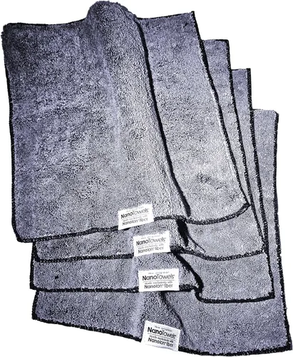 Vista 4 de Gamuza Nano Towels, de increíble tela ecológica que limpia prácticamente cualquier superficie con solo agua, olvídate del papel o productos químicos