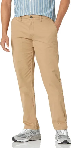 Vista 6 de Amazon Essentials - Pantalón chino casual elástico de corte recto para hombre