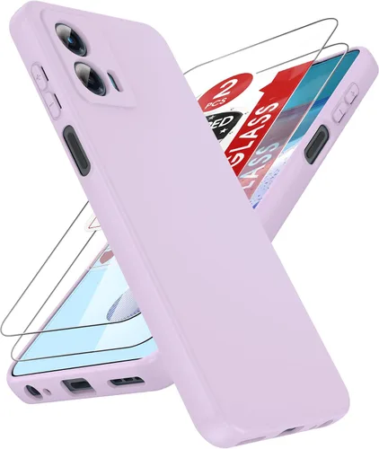 Vista 91 de LeYi Funda para Motorola Moto G Play 4G 2024: Funda para Moto G Play 4G 2024 con funda delgada y antiarañazos, silicona líquida a prueba de golpes