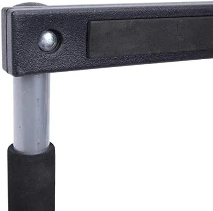 Vista 6 de Barra de dominadas para puerta de fitness, equipo de gimnasio portátil para interiores, multiagarre fuerte para puerta Barra de dominadas