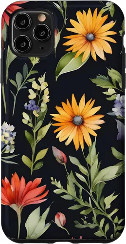 Vista 13 de iPhone 16 Bouquet Acuarela Flores Acuarela Floral Botánico Case