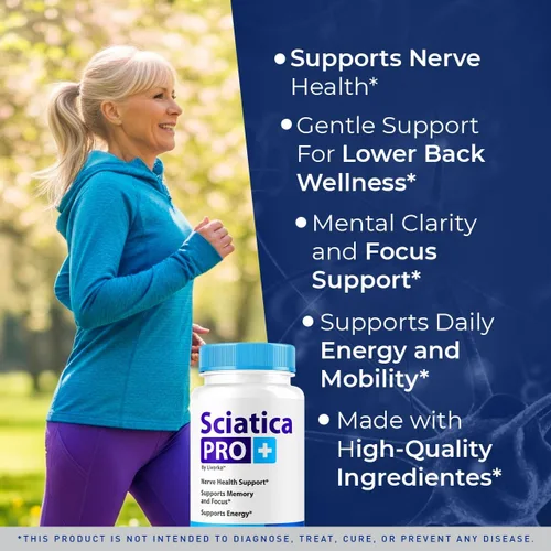Vista 2 de Sciatica Pro Plus Cápsulas de Sciatica Pro Plus - Fórmula avanzada de apoyo de cápsula Sciatica Pro+, pastillas SciaticaPro Plus, vitaminas