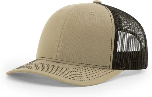 Vista 76 de Richardson 112 Gorra de Camionero - Gorra Snapback Ajustable Premium - Gorras Richardson en Blanco de Seis Paneles Estructurados Árbol real Max 7