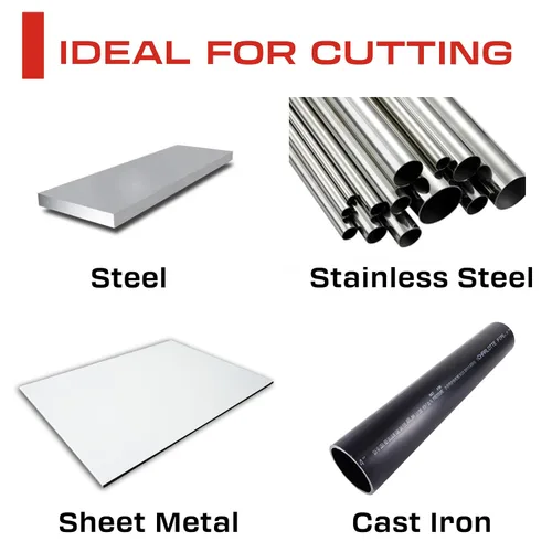 Vista 3 de Rueda de corte de 14 pulgadas, corte suave de precisión, hojas de sierra abrasivas, óxido de aluminio, rueda de corte de metal, rueda de sierra