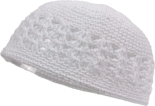 Vista 4 de Gorro de punto con cabeza tejida a mano Negro