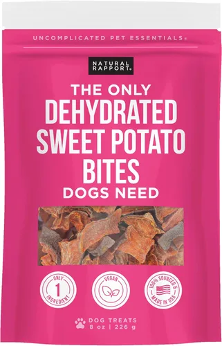 Vista 10 de Natural Rapport Golosinas para perros con tráquea de ternera, los únicos masticables de tráquea de carne de res que los perros necesitan, golosinas